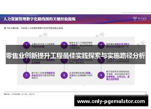 零售业创新提升工程最佳实践探索与实施路径分析